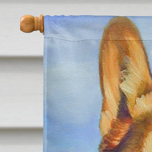 Load image into Gallery viewer, Corgi Beach Bandana Flag Canvas House Size 7363CHF