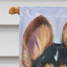 Load image into Gallery viewer, Puppy Chase Corgi Flag Canvas House Size 7371CHF