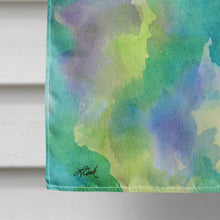 Load image into Gallery viewer, Watercolor Doberman Flag Canvas House Size 7372CHF