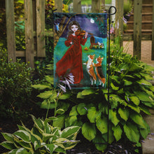 Load image into Gallery viewer, Fairy Moon Dance with Corgi Garden Flag – Decorative Outdoor Yard Flag 7376GF