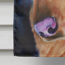 Load image into Gallery viewer, Golden Retriver Huh Flag Canvas House Size 7384CHF