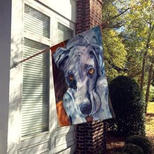 Load image into Gallery viewer, Great Dane Waiting Patiently Flag Canvas House Size 7385CHF
