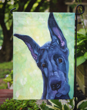 Load image into Gallery viewer, Great Dane Midnight Puppy Garden Flag – Decorative Outdoor Yard Flag 7388GF