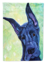 Load image into Gallery viewer, Great Dane Midnight Puppy Garden Flag – Decorative Outdoor Yard Flag 7388GF