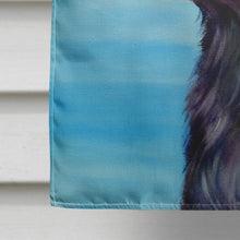 Load image into Gallery viewer, Black Labrador Retriever Flag Canvas House Size 7389CHF