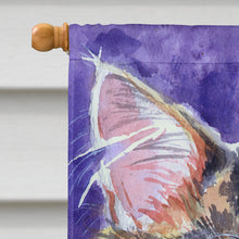 Load image into Gallery viewer, Maine Coon Sassy Flag Canvas House Size 7390CHF