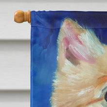 Load image into Gallery viewer, Fancy Bandana Pomeranian Puppy Flag Canvas House Size 7392CHF
