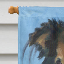 Load image into Gallery viewer, Sheltie Good Boy Flag Canvas House Size 7395CHF
