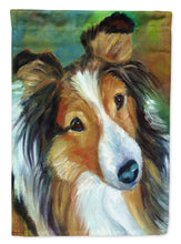 Load image into Gallery viewer, Sheltie Curiosity Flag Canvas House Size 7396CHF