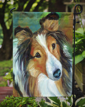 Load image into Gallery viewer, Sheltie Curiosity Garden Flag – Decorative Outdoor Yard Flag 7396GF