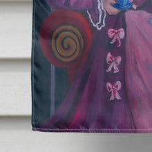 Load image into Gallery viewer, Tea Time Fox Flag Canvas House Size 7398CHF