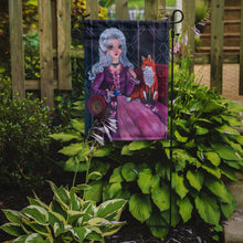 Load image into Gallery viewer, Tea Time Fox Garden Flag – Decorative Outdoor Yard Flag 7398GF