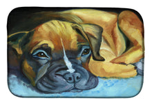 Load image into Gallery viewer, Boxer Pup Dish Drying Mat – Absorbent, Artistic Kitchen Essentials 7401DDM