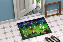Load image into Gallery viewer, Corgi Backyard Circus Doormat - 18x27 Decorative Floor Mat – Indoor/Outdoor Rug with Artistic Flair 7403MAT