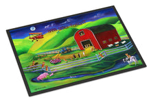 Load image into Gallery viewer, Corgi Barn Dance Doormat - 24x36 Decorative Floor Mat – Indoor/Outdoor Rug