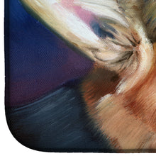 Load image into Gallery viewer, Corgi Devotion Dish Drying Mat – Absorbent, Artistic Kitchen Essentials 7405DDM