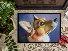 Load image into Gallery viewer, Corgi Devotion Doormat - 24x36 Decorative Floor Mat – Indoor/Outdoor Rug