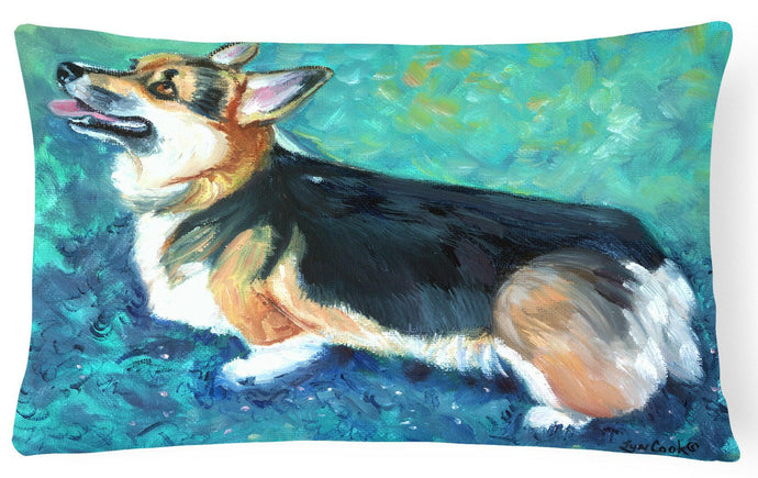 Corgi Pembroke Fabric Decorative Pillow 7408PW1216
