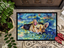 Load image into Gallery viewer, Corgi Tuckered Out Doormat - 24x36 Decorative Floor Mat – Indoor/Outdoor Rug
