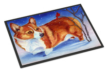 Load image into Gallery viewer, Corgi Cardinal Buddy Doormat - 18x27 Decorative Floor Mat – Indoor/Outdoor Rug with Artistic Flair 7411MAT