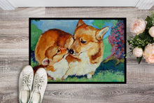 Load image into Gallery viewer, Corgi Momma's Love Doormat - 24x36 Decorative Floor Mat – Indoor/Outdoor Rug
