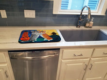 Load image into Gallery viewer, Corgi Halloween Scare Dish Drying Mat – Absorbent, Artistic Kitchen Essentials 7413DDM