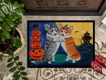 Load image into Gallery viewer, Corgi Halloween Scare Doormat - 18x27 Decorative Floor Mat – Indoor/Outdoor Rug with Artistic Flair 7413MAT