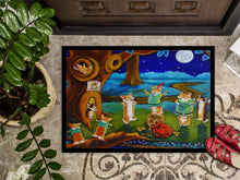 Load image into Gallery viewer, Corgi Robin Hood Doormat - 24x36 Decorative Floor Mat – Indoor/Outdoor Rug