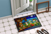 Load image into Gallery viewer, Corgi Robin Hood Doormat - 24x36 Decorative Floor Mat – Indoor/Outdoor Rug
