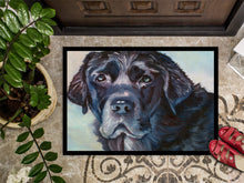 Load image into Gallery viewer, Black Labrador Face Doormat - 24x36 Decorative Floor Mat – Indoor/Outdoor Rug
