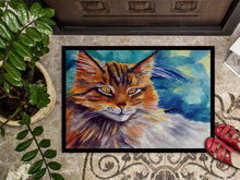 Load image into Gallery viewer, Maine Coon Cat Watching you Doormat - 24x36 Decorative Floor Mat – Indoor/Outdoor Rug