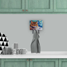 Load image into Gallery viewer, Maine Coon Cat Watching you Leash or Key Holder 7421TH68