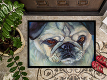 Load image into Gallery viewer, Pug in Thought Doormat - 24x36 Decorative Floor Mat – Indoor/Outdoor Rug