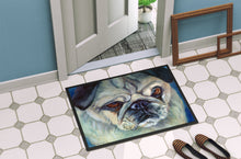Load image into Gallery viewer, Pug in Thought Doormat - 24x36 Decorative Floor Mat – Indoor/Outdoor Rug