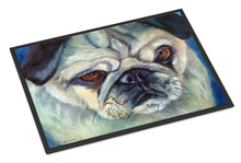 Load image into Gallery viewer, Pug in Thought Doormat - 24x36 Decorative Floor Mat – Indoor/Outdoor Rug