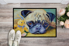 Load image into Gallery viewer, Pug Bunny Rabbit Doormat - 24x36 Decorative Floor Mat – Indoor/Outdoor Rug