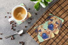 Load image into Gallery viewer, Rhodesian Ridgeback Coasters - Set of 4 Lightweight Foam, Absorbent Drink Coasters set of 4  7437FC