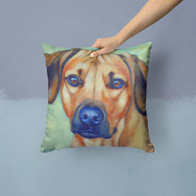 Load image into Gallery viewer, Rhodesian Ridgeback Throw Pillow - 14x14 Decorative Pillow – Art for Your Home &amp; Patio 7437PW1414