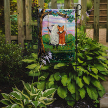 Load image into Gallery viewer, Corgi With Sheep Love Grows Garden Flag – Decorative Outdoor Yard Flag 7439GF