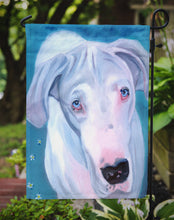 Load image into Gallery viewer, White Great Dane Garden Flag – Decorative Outdoor Yard Flag 7440GF