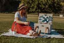 Load image into Gallery viewer, Boardwalk Picnic Basket for 2