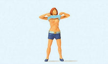 Load image into Gallery viewer, Preiser 28124 HO Scale Pedestrian -- Lady Undressing