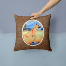 Load image into Gallery viewer, Great Dane Throw Pillow - 14x14 Decorative Pillow – Art for Your Home &amp; Patio 7504PW1414