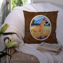 Load image into Gallery viewer, Great Dane Throw Pillow - 14x14 Decorative Pillow – Art for Your Home &amp; Patio 7504PW1414