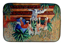 Load image into Gallery viewer, Chinese Crested  Dish Drying Mat – Absorbent, Artistic Kitchen Essentials 7505DDM