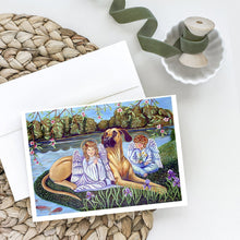 Load image into Gallery viewer, Angels with Great Dane Greeting Cards -  Blank Note Cards – 8-Pack of Artist-Designed Cards with Envelopes