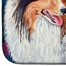 Load image into Gallery viewer, Sheltie Dish Drying Mat – Absorbent, Artistic Kitchen Essentials 7508DDM