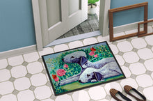 Load image into Gallery viewer, Bedlington Terrier Indoor Outdoor Mat 18x27 Doormat