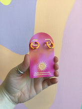 Load image into Gallery viewer, Colorful Summer Stainless Steel Hoops