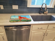 Load image into Gallery viewer, Min Pin Dish Drying Mat – Absorbent, Artistic Kitchen Essentials 7516DDM